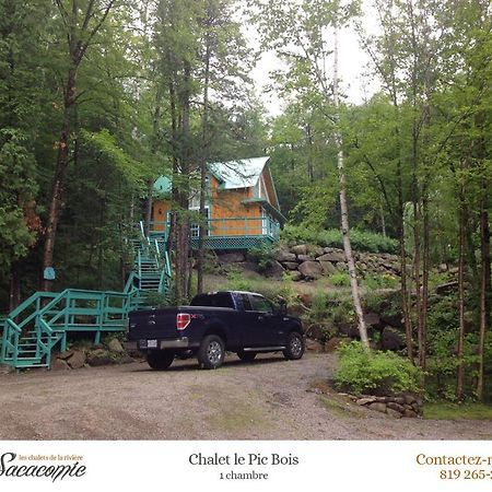 Chalets De La Riviere Sacacomie Villa Saint-Alexis-des-Monts Esterno foto