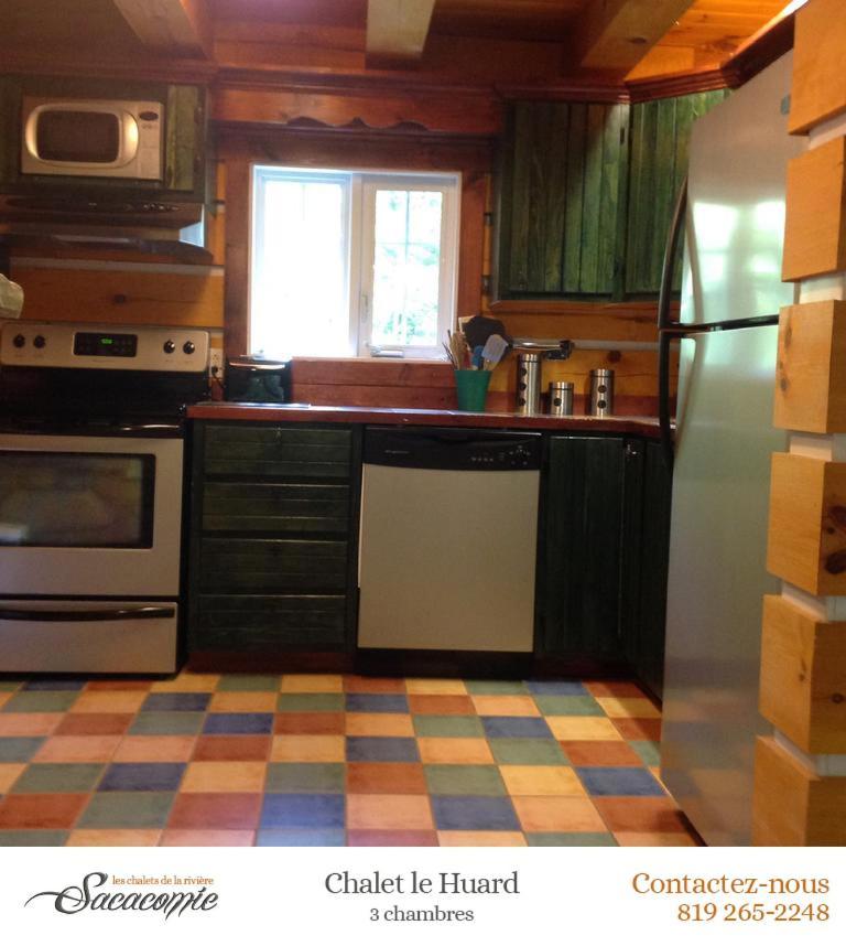 Chalets De La Riviere Sacacomie Villa Saint-Alexis-des-Monts Esterno foto