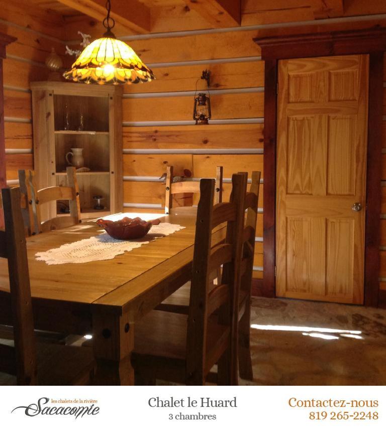 Chalets De La Riviere Sacacomie Villa Saint-Alexis-des-Monts Esterno foto