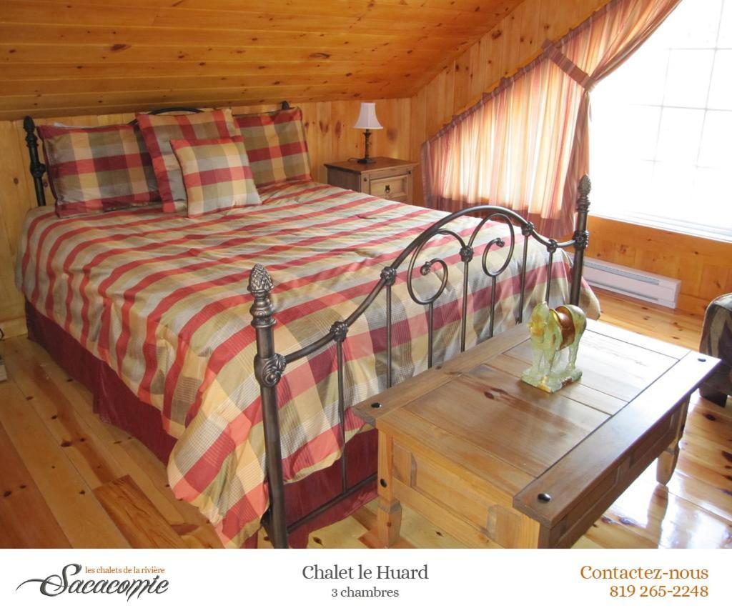 Chalets De La Riviere Sacacomie Villa Saint-Alexis-des-Monts Esterno foto