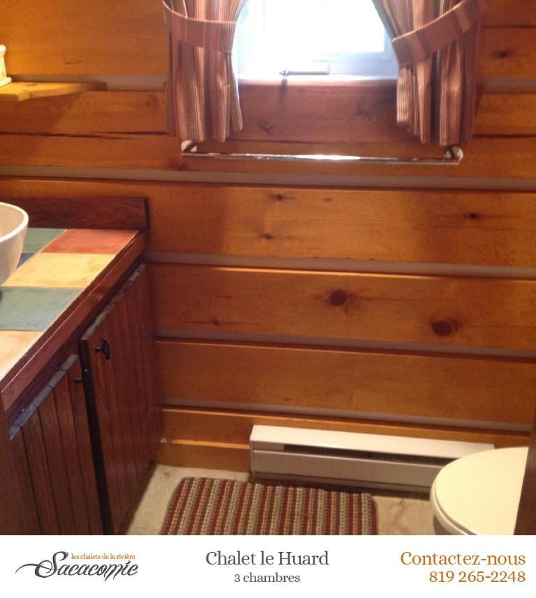 Chalets De La Riviere Sacacomie Villa Saint-Alexis-des-Monts Esterno foto