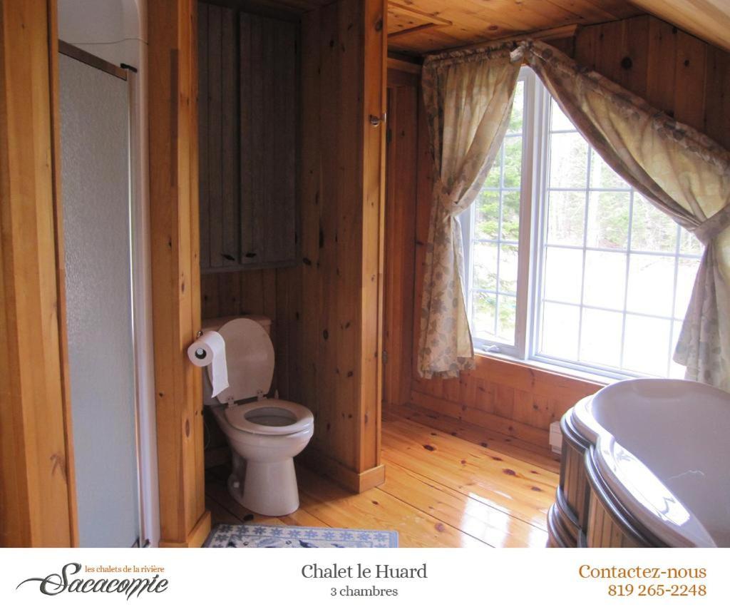 Chalets De La Riviere Sacacomie Villa Saint-Alexis-des-Monts Esterno foto