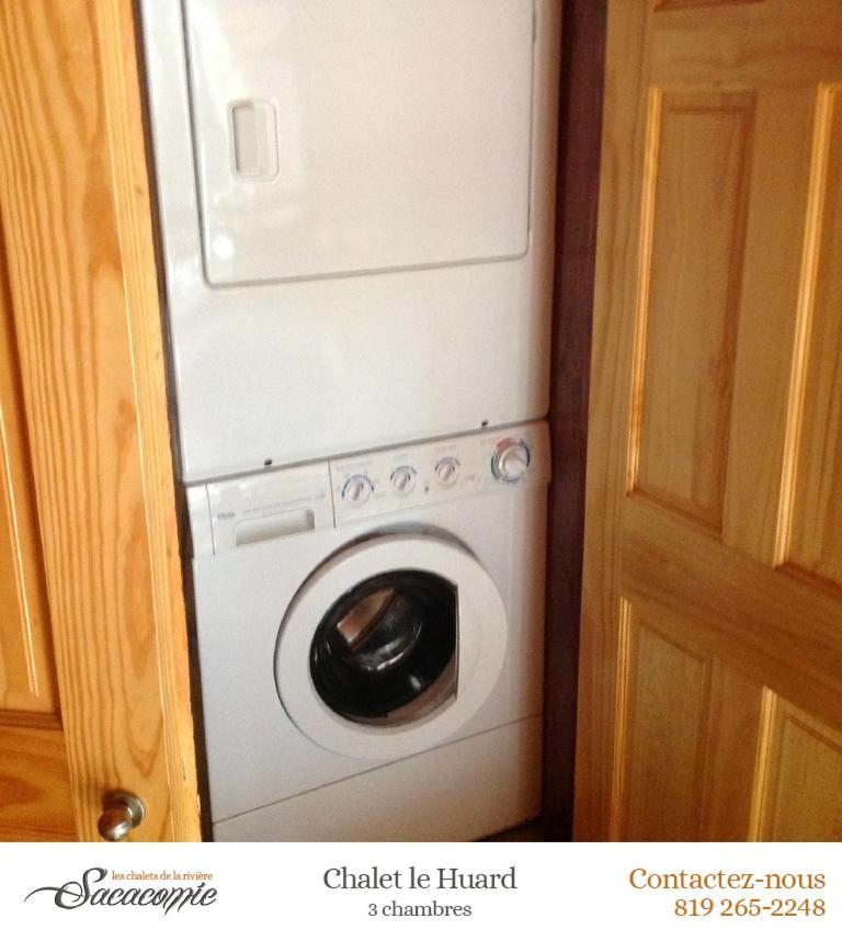 Chalets De La Riviere Sacacomie Villa Saint-Alexis-des-Monts Esterno foto